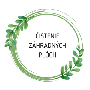 čistenie záhradných plôch